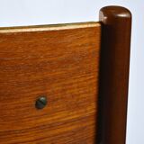 Pair of teak and skaî chairs