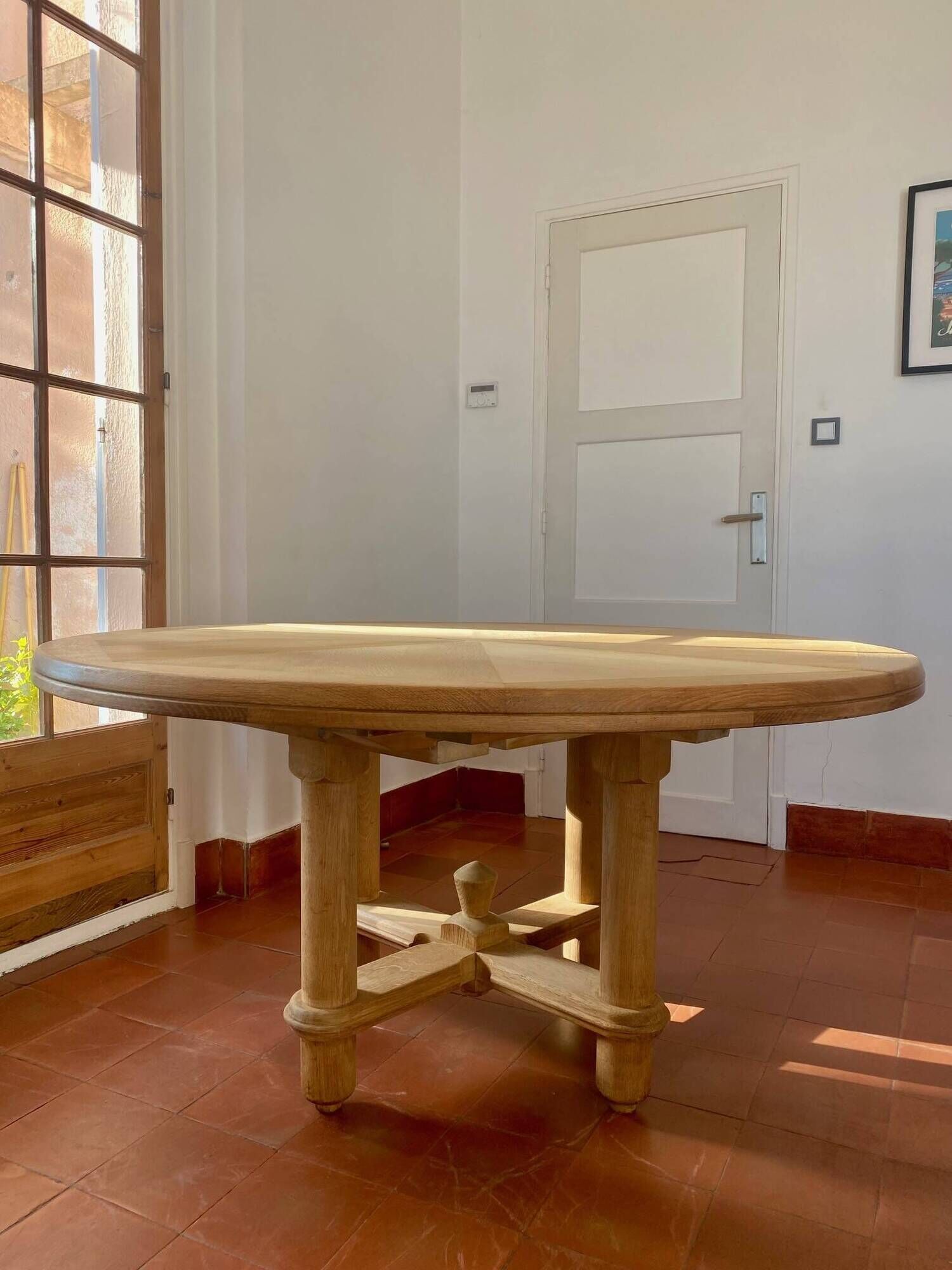 Large "Victorine" Table by Guillerme et Chambron for Your Home
