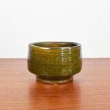 Bol de poterie de studio danois du milieu du siècle par Karen Boel, années 1960