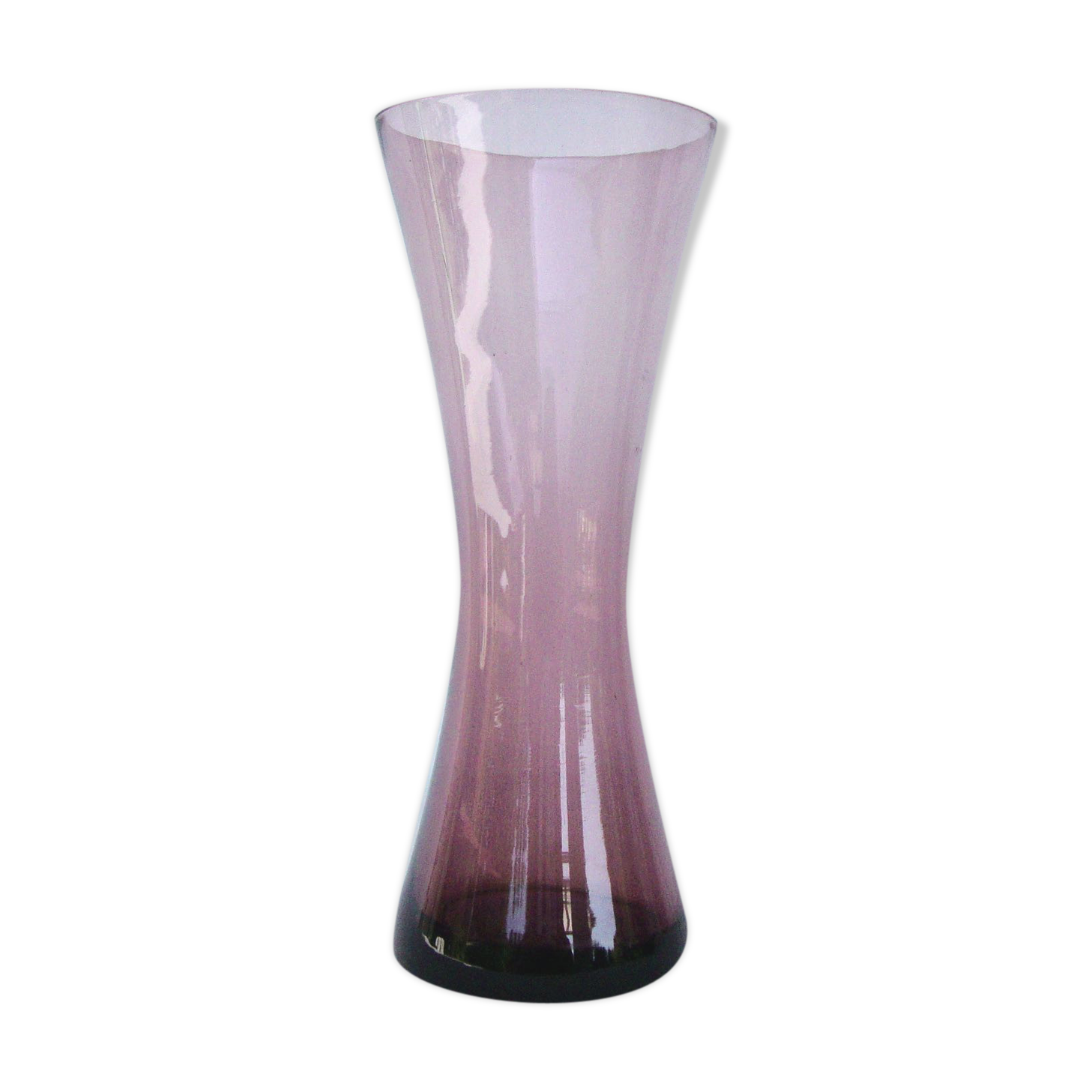 Blown glass vase