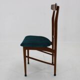 1960s Set Of Four Mahogany Dining Chairs, Italy
