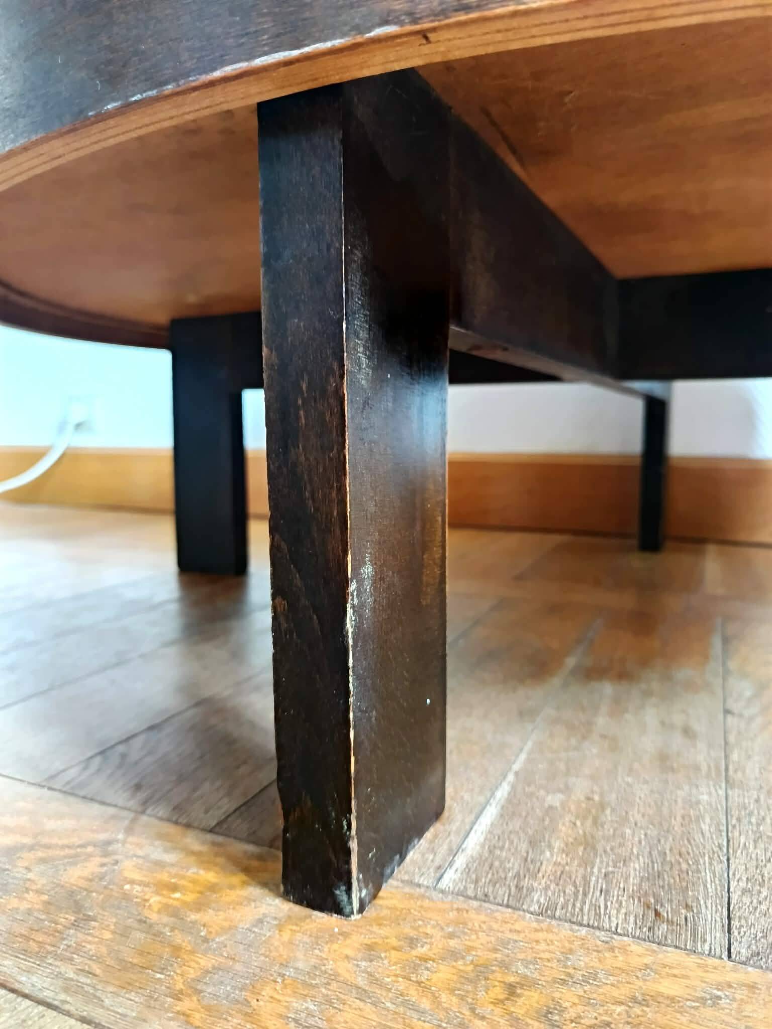 Herbarium coffee table by Roger Capron 1960