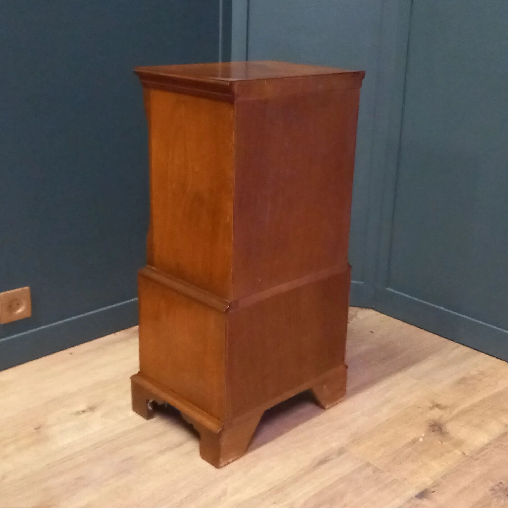 Reprodux tallboy chest on chest dresser - dresser