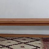 Solid oak farmhouse bench 250 cm