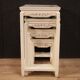 Four lacquered and painted living room coffee tables