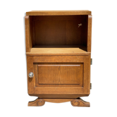 Small furniture bedside 30s solid oak