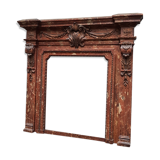 Old oak fireplace