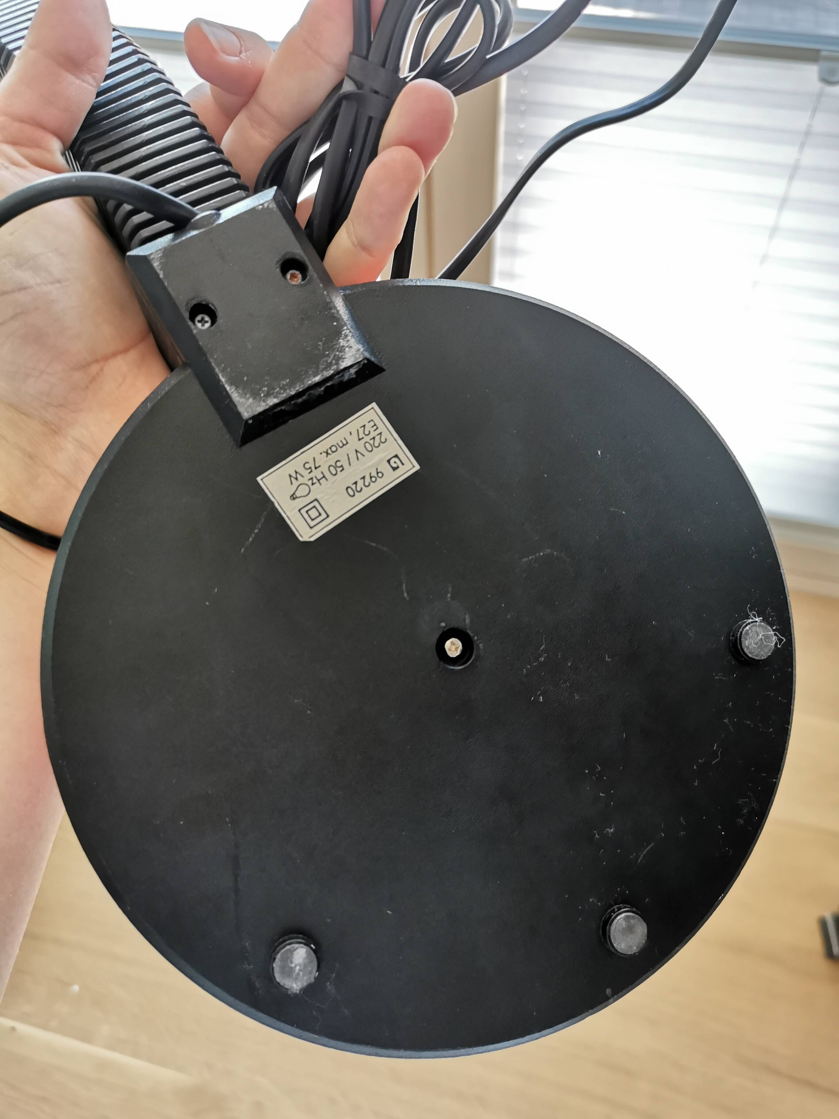 Vintage Red Desk Lamp: Mid-Century Modern Oslo Table Light