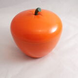 Ice bucket vintage apple orange