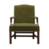 Mahogany armchair, Danish design, 1970s, production: Denmark