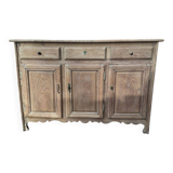 Buffet 3 portes en orme - 19ème siècle