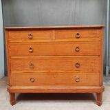 Directory style chest of drawers
