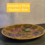 Sarreguemine slip dish