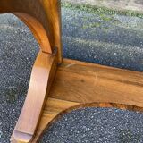 Louis Philippe Biedermeier console circa 1850 walnut