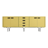 Industrial Vintage Mid-Century Sideboard, Steel, 1960s