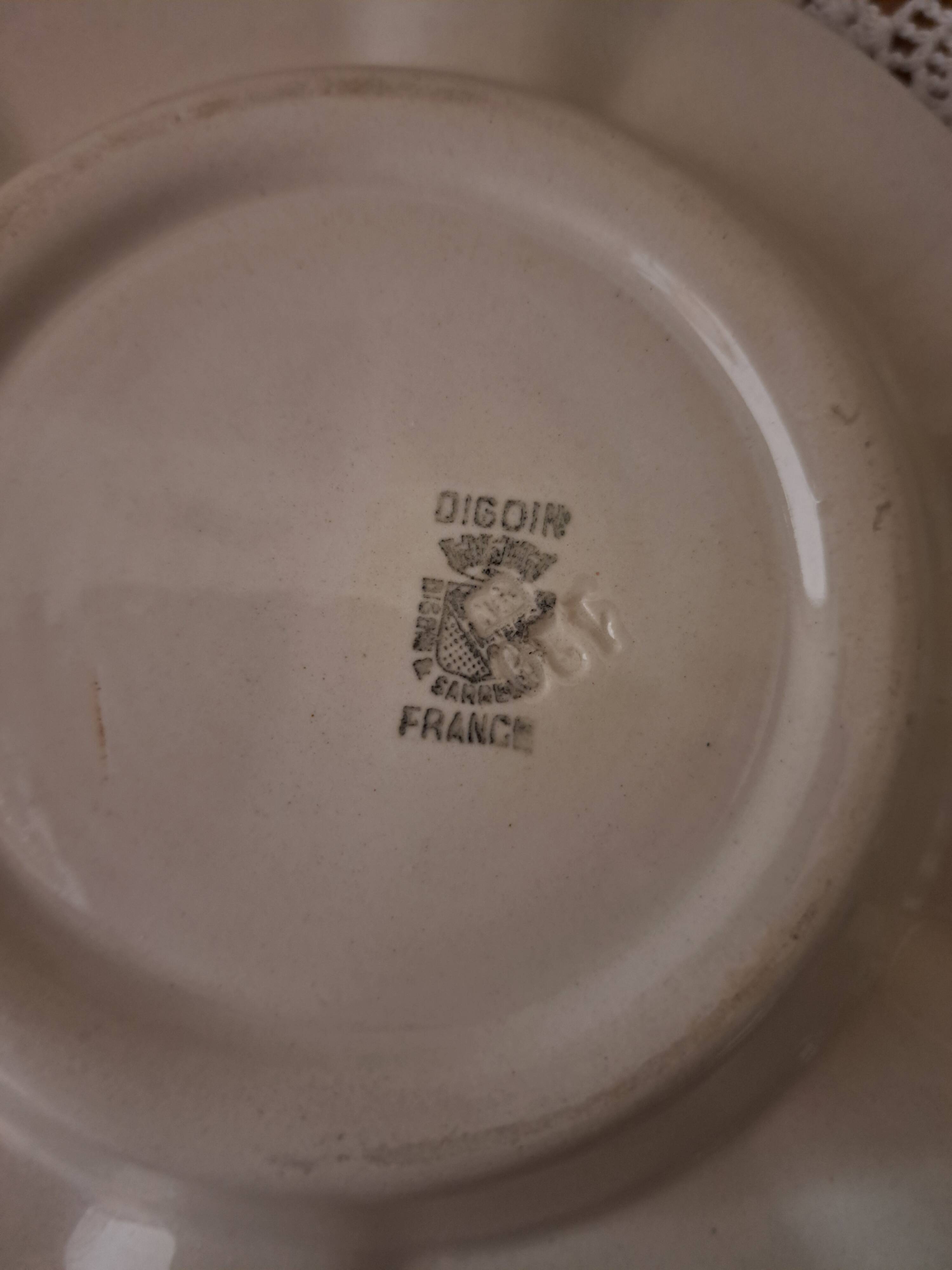 SG Digoin Sarreguemines ashtray