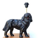 Ceramic "dog" lamp 50s