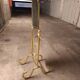 VINTAGE 70'S BRASS MIRROR