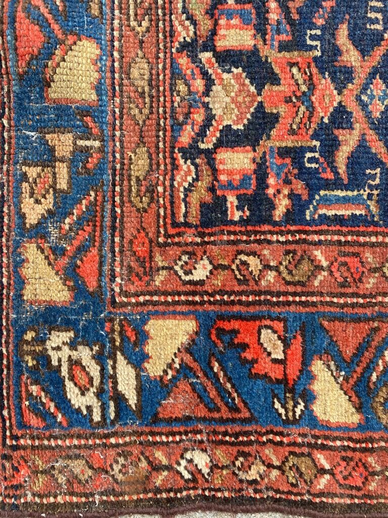 Old Persian carpet Malayer fine 120x190 cm