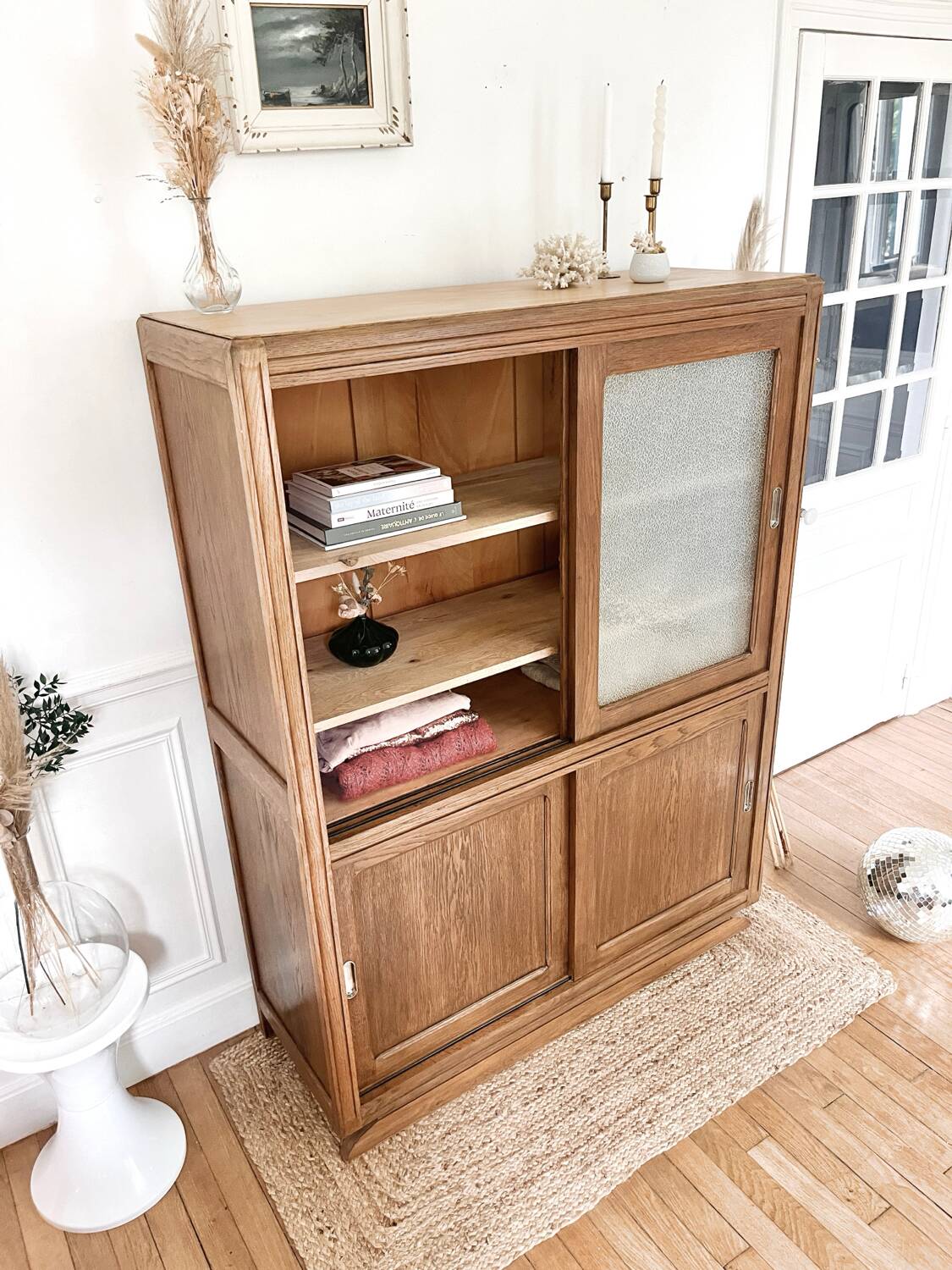 Art Deco dresser bookcase