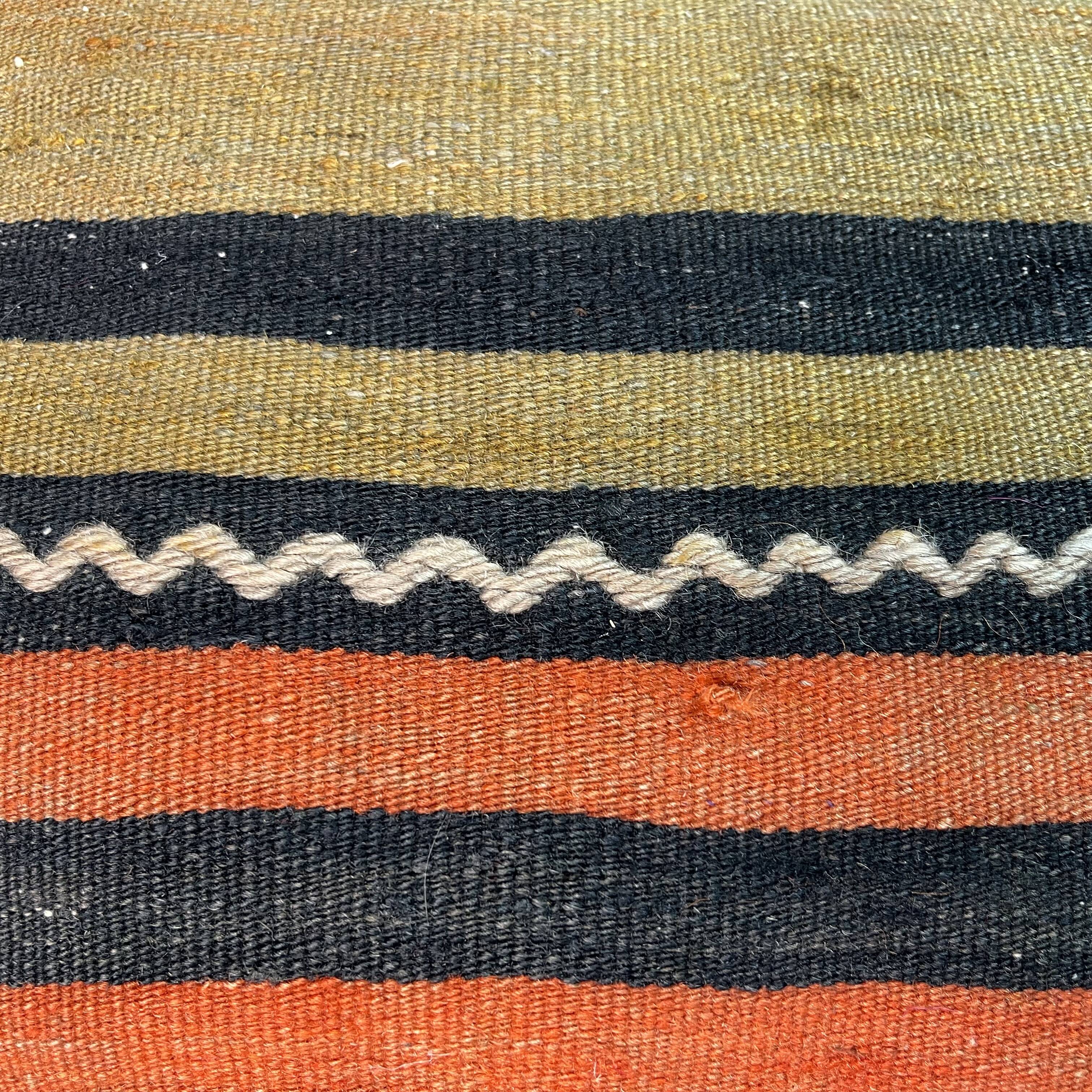 Housse de coussin kilim turc vintage 30x50cm