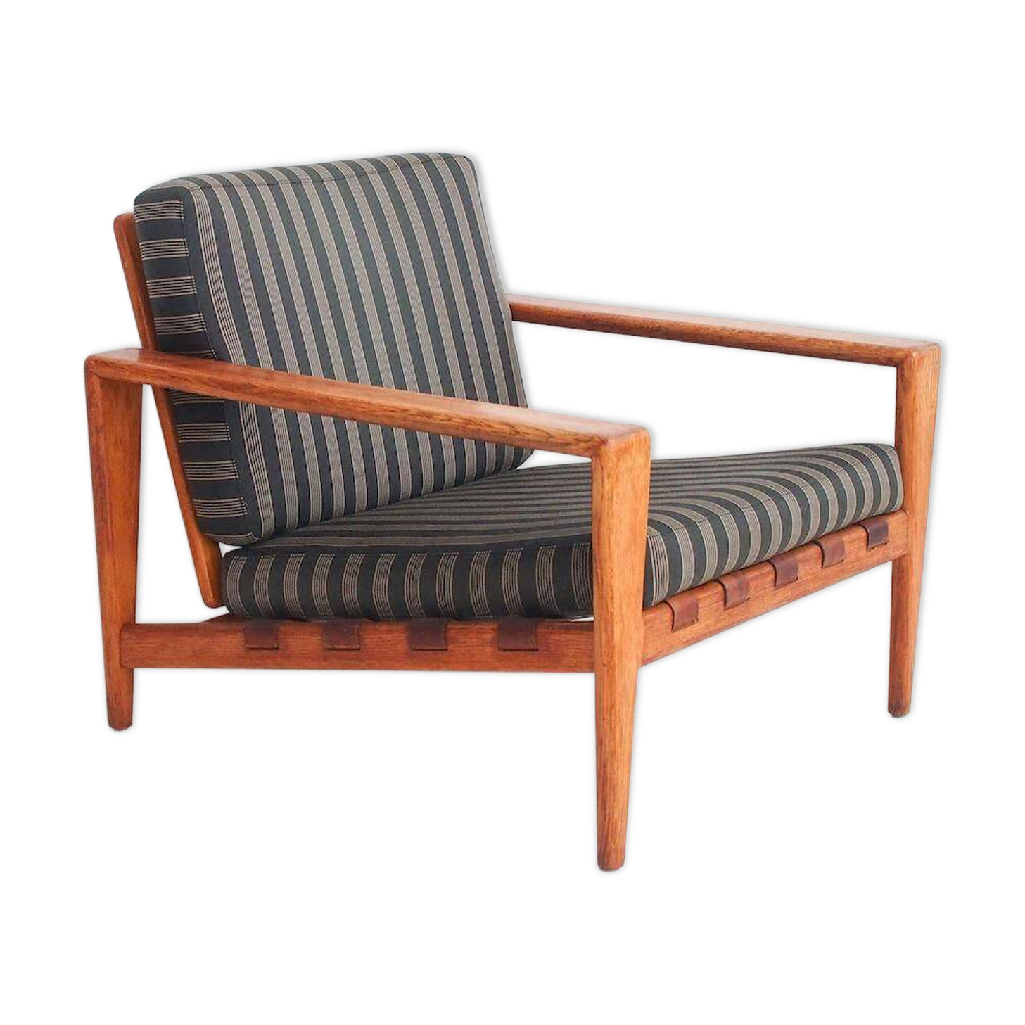 Fauteuil moderne suédois en chêne Bodö par Svante Skogh