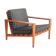 Fauteuil moderne suédois en chêne Bodö par Svante Skogh