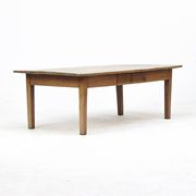 Table basse de ferme rustique en chêne