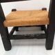 Vintage children's straw chair 70