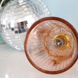 Pink glass walkman, vintage