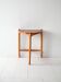 Table basse scandinave vintage en teck, années 1950-60