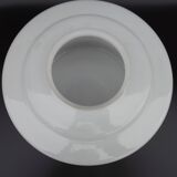 Large French Vintage Retro White Glass Pendant Ceiling Light Shade 5215