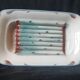 1960 Digoin France Large asparagus dish