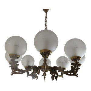 lustre en bronze