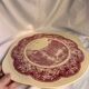 Ceramic cake and pie dish from Grünstadt, mid-20th century.