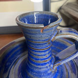 Signed ceramic candlesticks