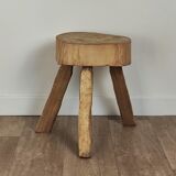 Brutalist tripod stool