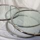 Glass coffee table years 70