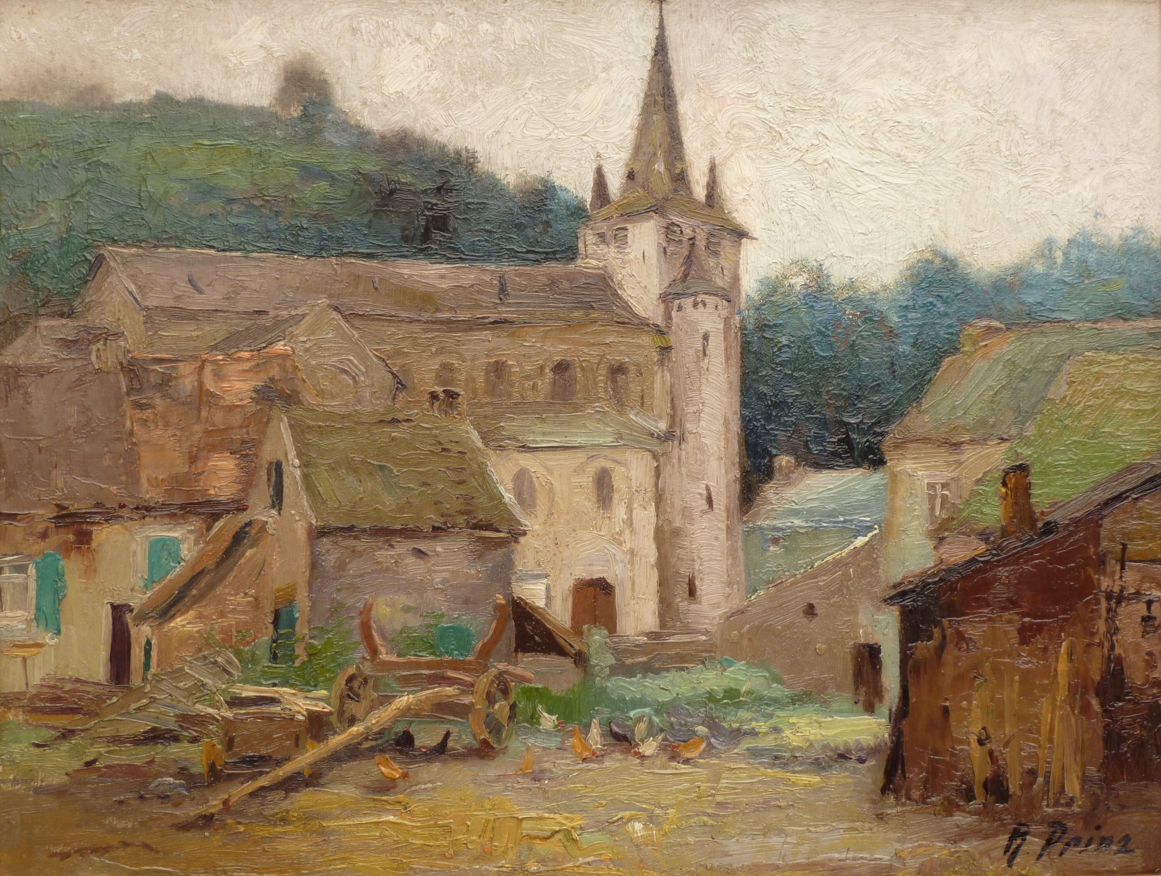 Animated village Renée Prinz