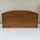Old office sorter mail rack vintage wooden letter holder
