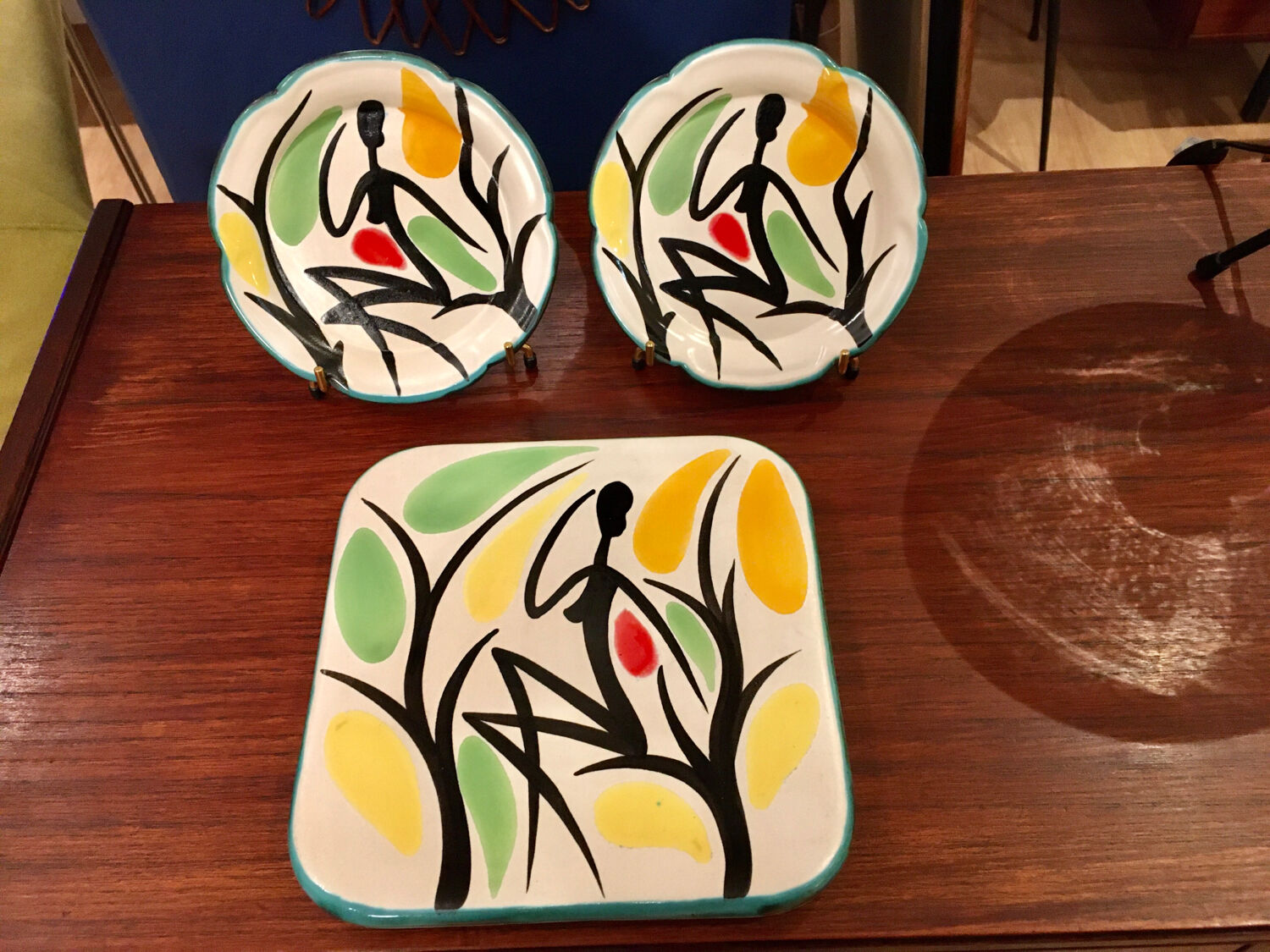 Ceramic trifle by Gabriel Fourmaintraux 1960s