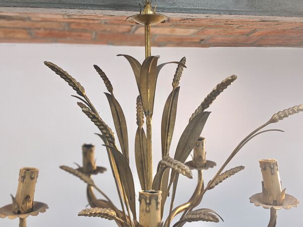 Lustre ''épis de blé'' à 5 bras