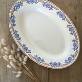 Oval dish chantilly model