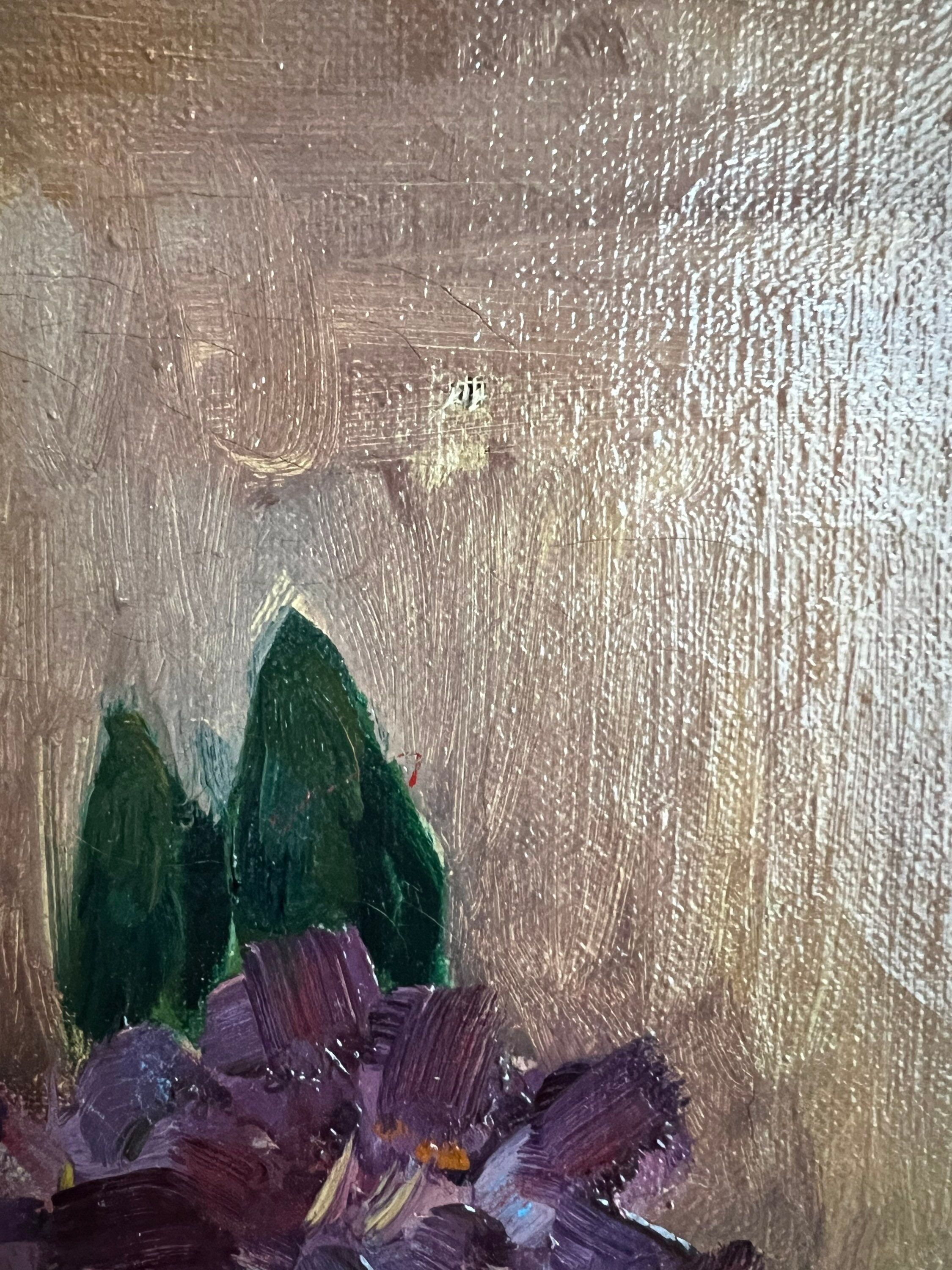 Oil on canvas, linen