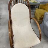 Louisiana rattan rocking chair