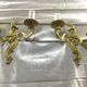 Paire d'appliques en bronze style Louis XV