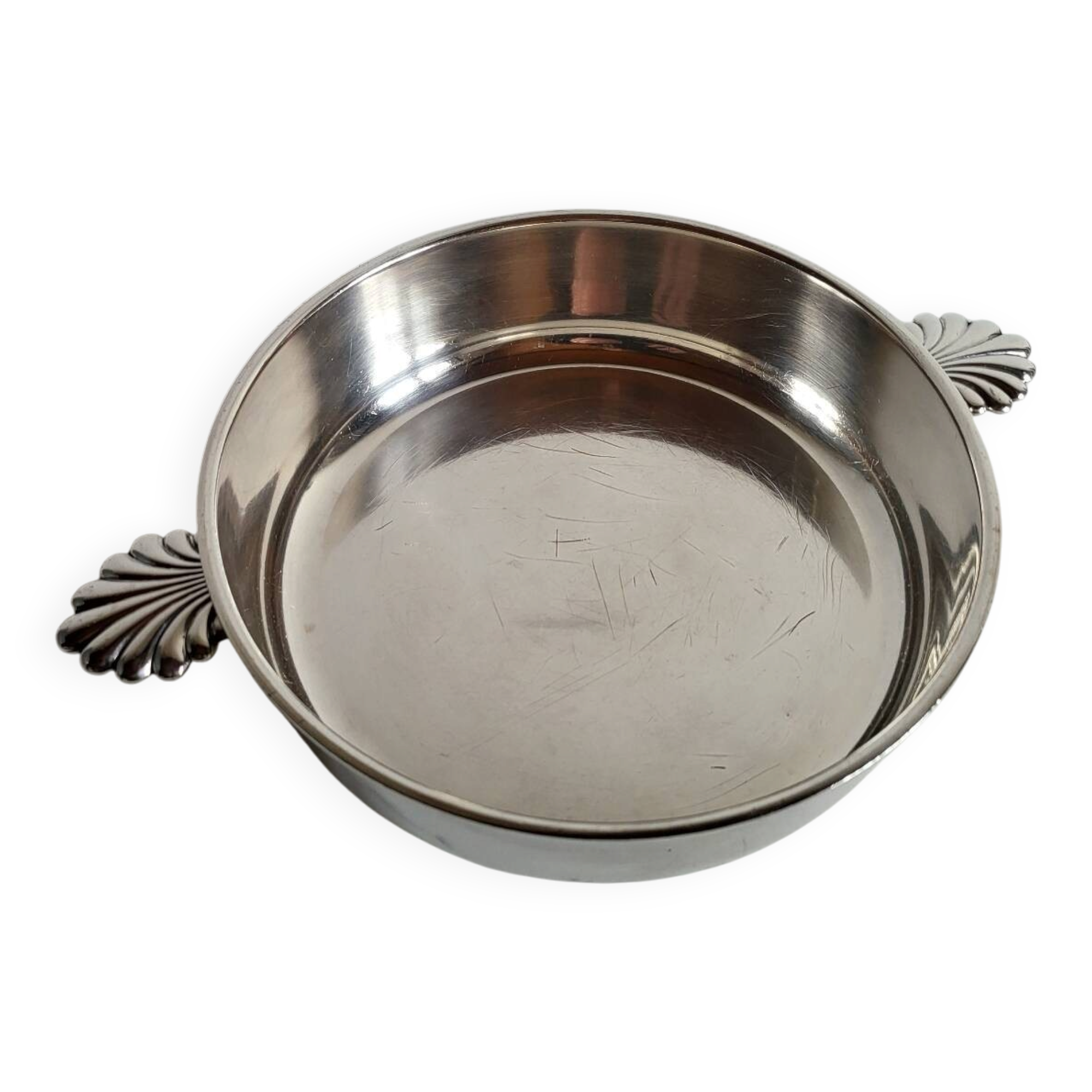 Silver-plated dish Meurgey Paris