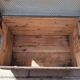 Old bomb travel trunk