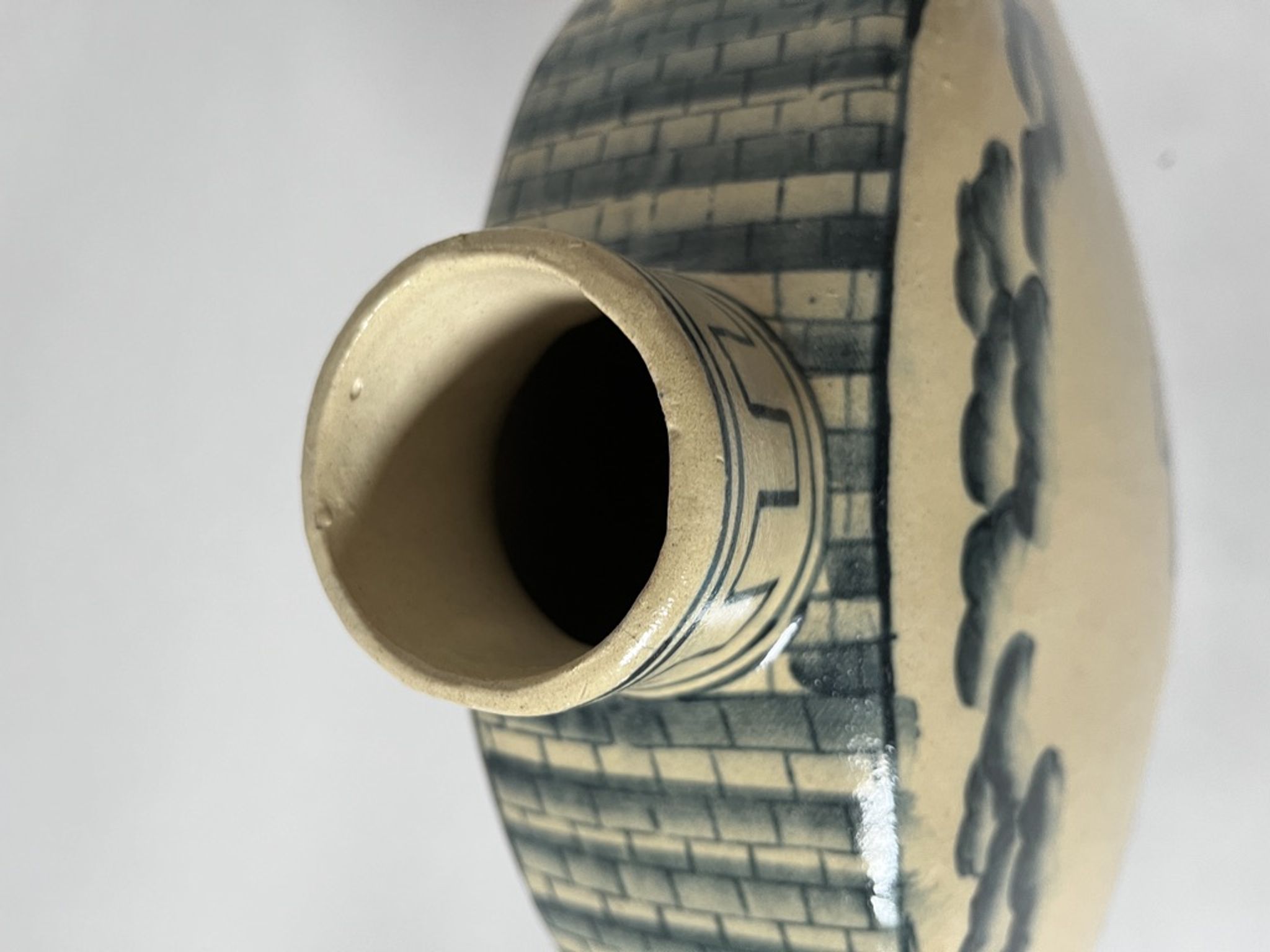 Vase gourde style chinois XXe