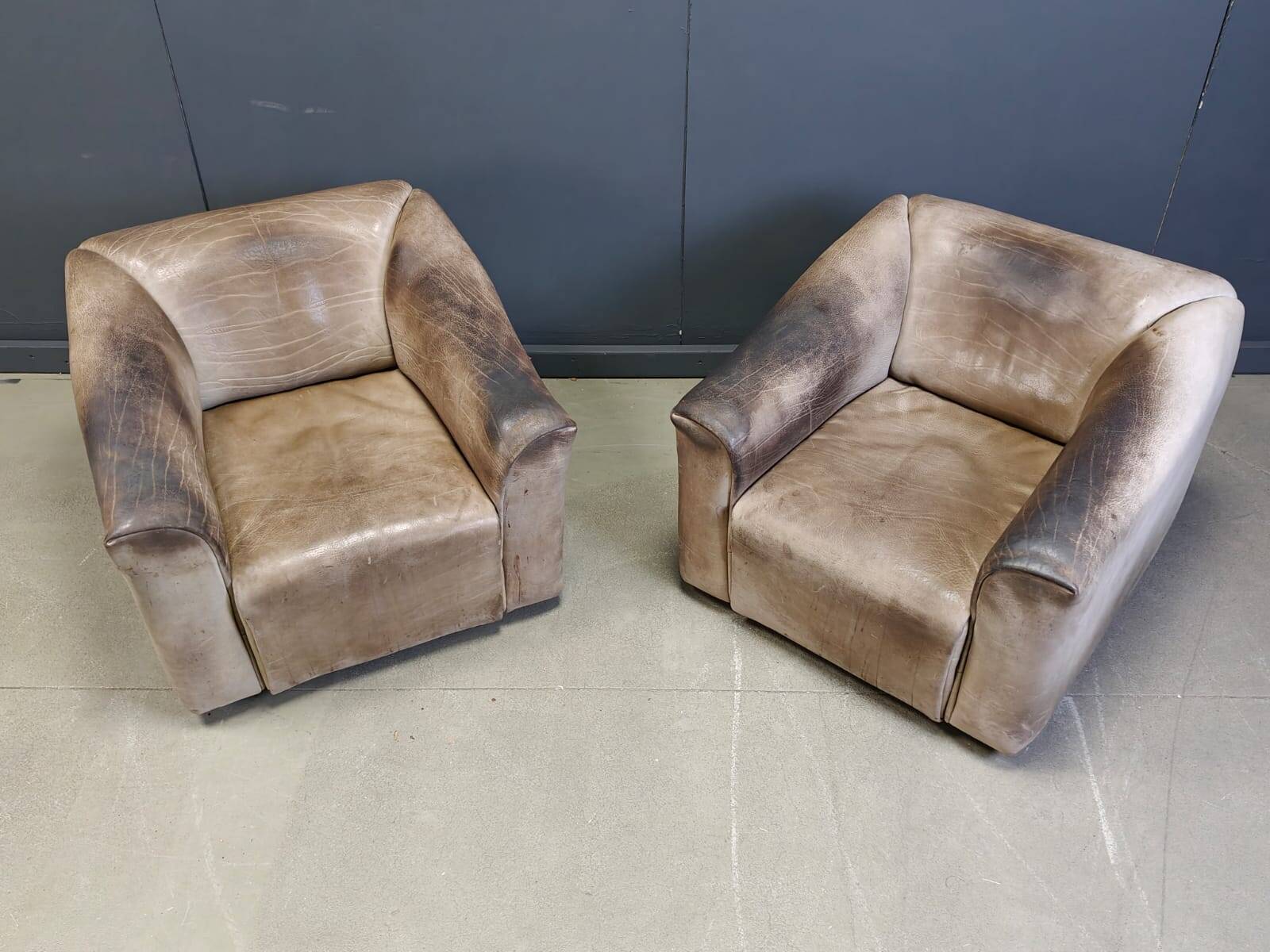 De Sede DS47 armchairs set of 2, 1960s